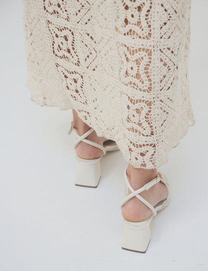 La Tribe | Claud Heel - Cream