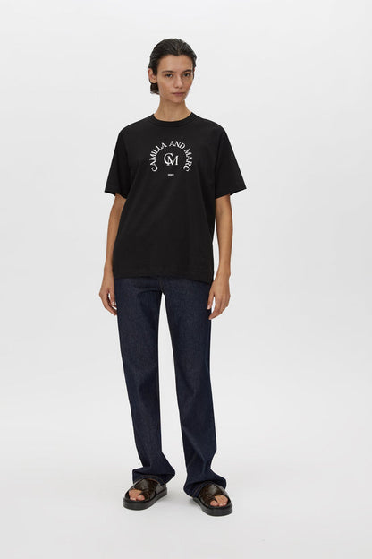 Camilla and Marc | Karine Graphic Tee - Black