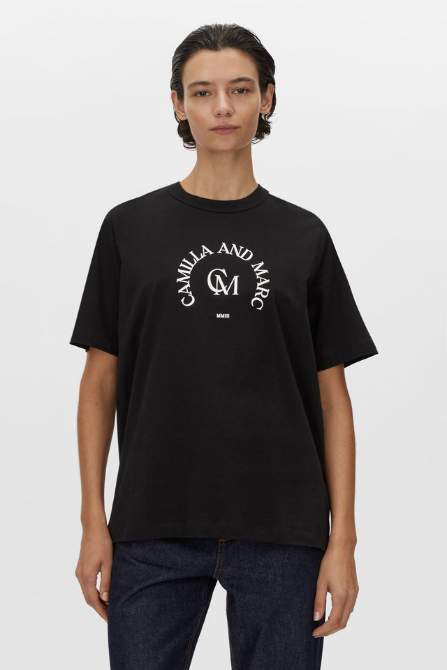 Camilla and Marc | Karine Graphic Tee - Black