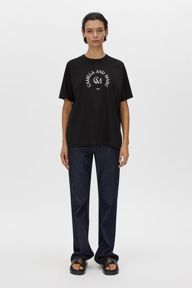 Camilla and Marc | Karine Graphic Tee - Black