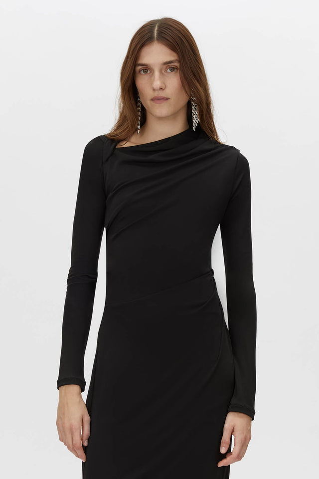Camilla and Marc | Mai Long Sleeve Dress - Black