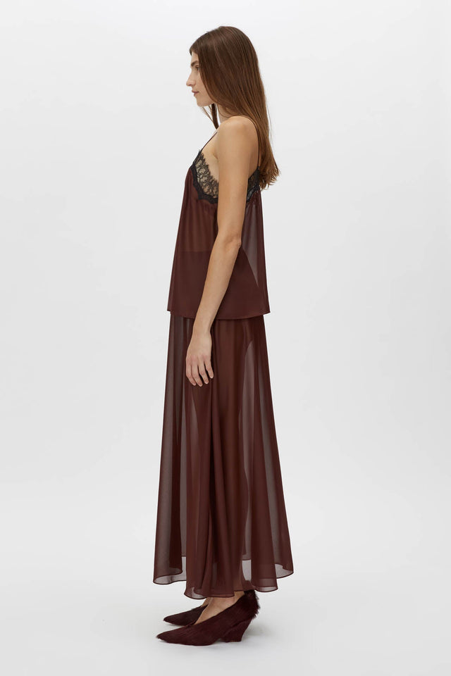 Camilla and Marc | Molten Skirt - Almandine