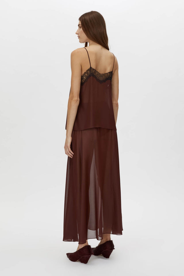 Camilla and Marc | Molten Skirt - Almandine
