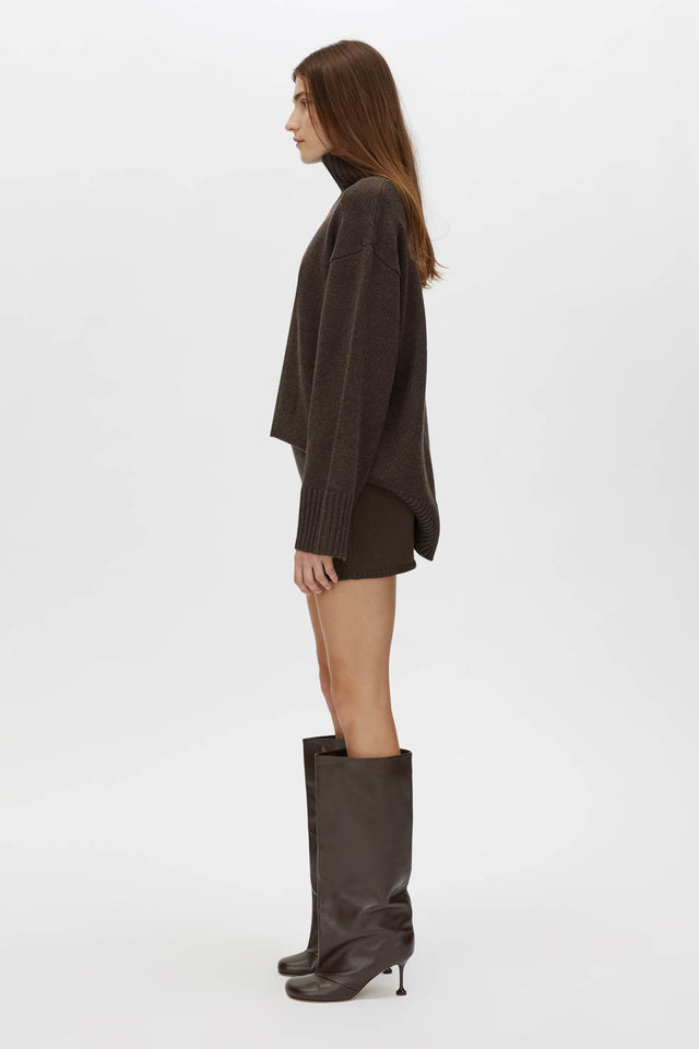 Camilla and Marc | Romeo 2.0 Skirt - Chocolate Melange
