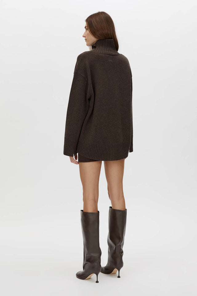 Camilla and Marc | Romeo 2.0 Skirt - Chocolate Melange