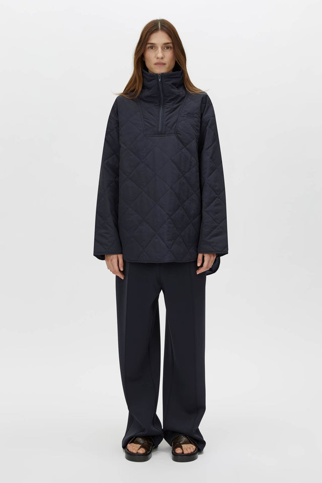 Camilla and Marc | Santal Quilted Pull Over - Navy