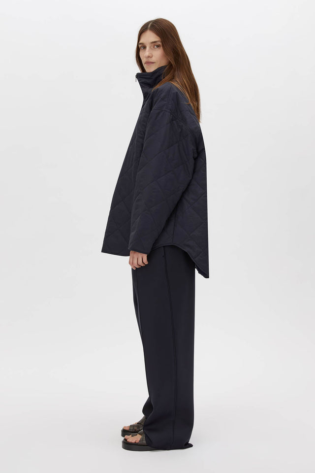 Camilla and Marc | Santal Quilted Pull Over - Navy
