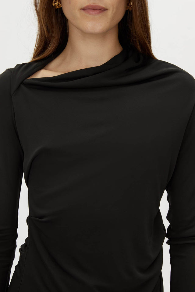 Camilla and Marc | Mai Long Sleeve Top - Black