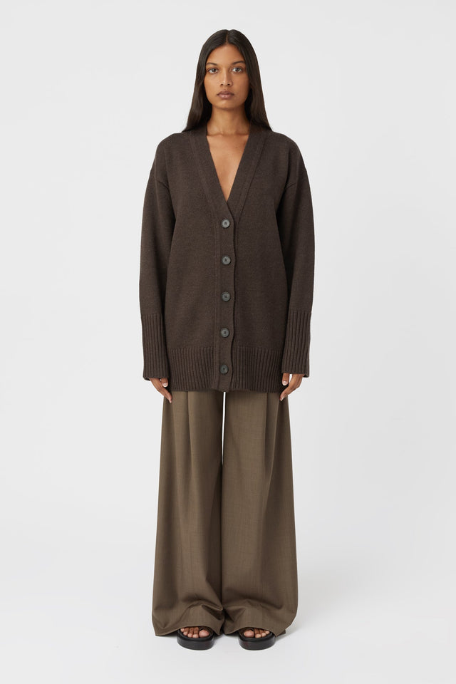 Camilla and Marc | Romeo 2.0 Cardigan - Chocolate Melange
