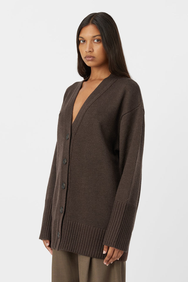 Camilla and Marc | Romeo 2.0 Cardigan - Chocolate Melange