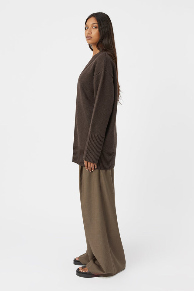 Camilla and Marc | Romeo 2.0 Cardigan - Chocolate Melange