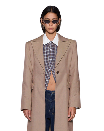 Ksubi | Stance Tailored Coat - Tan