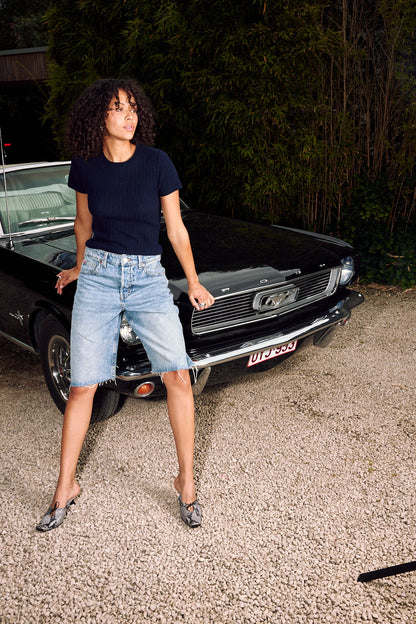 Crush | Coconut Breeze Tee - Navy