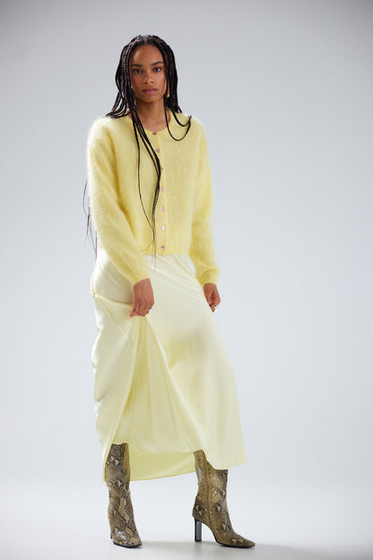 Crush | Brushed Chelsea Cardigan - Pina Colada