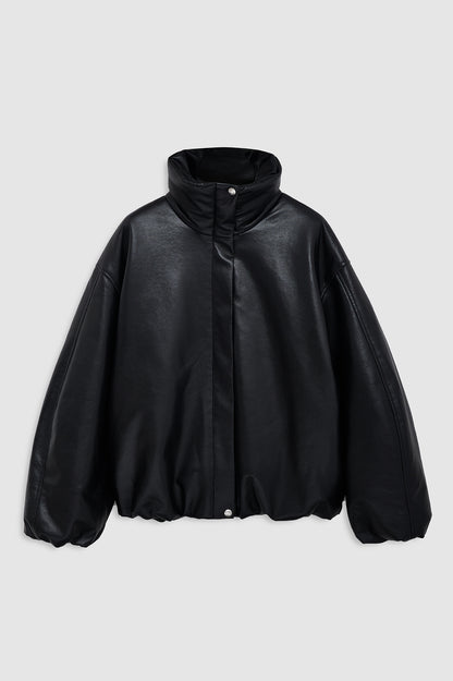 Anine Bing | Cyrus Jacket - Black Recycled Leather