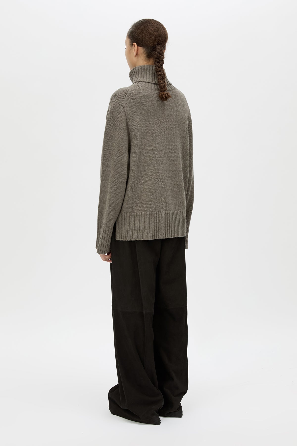 Camilla and Marc | Crawford Knit Roll Neck Sweater - Squirrel