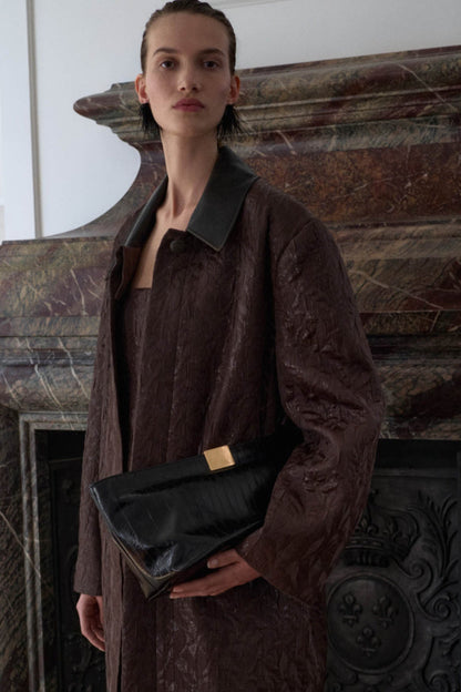 Camilla & Marc | Rennick Oversized Coat - Chocolate
