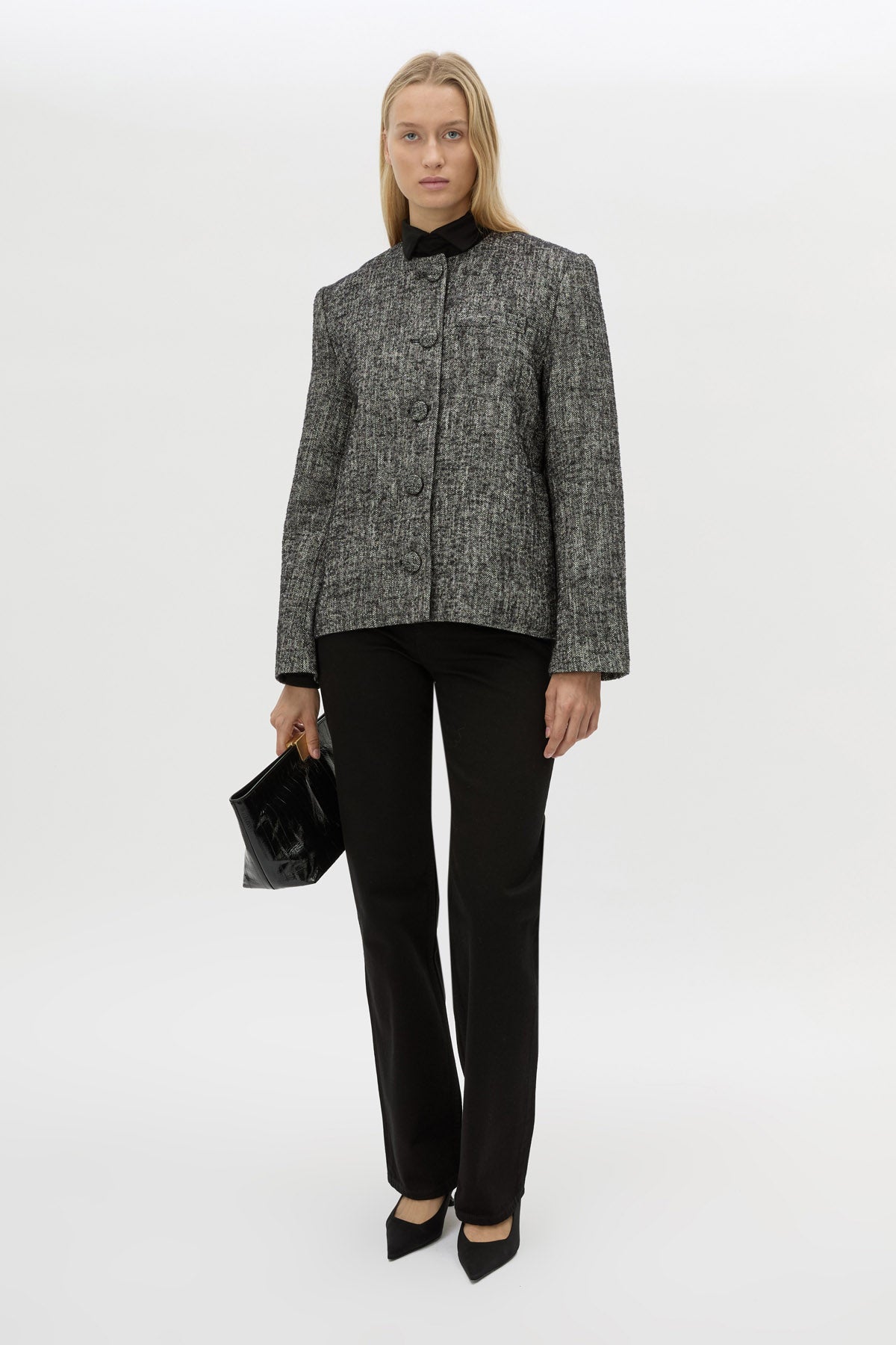 Camilla and Marc | Xander Jacket - Charcoal Marle