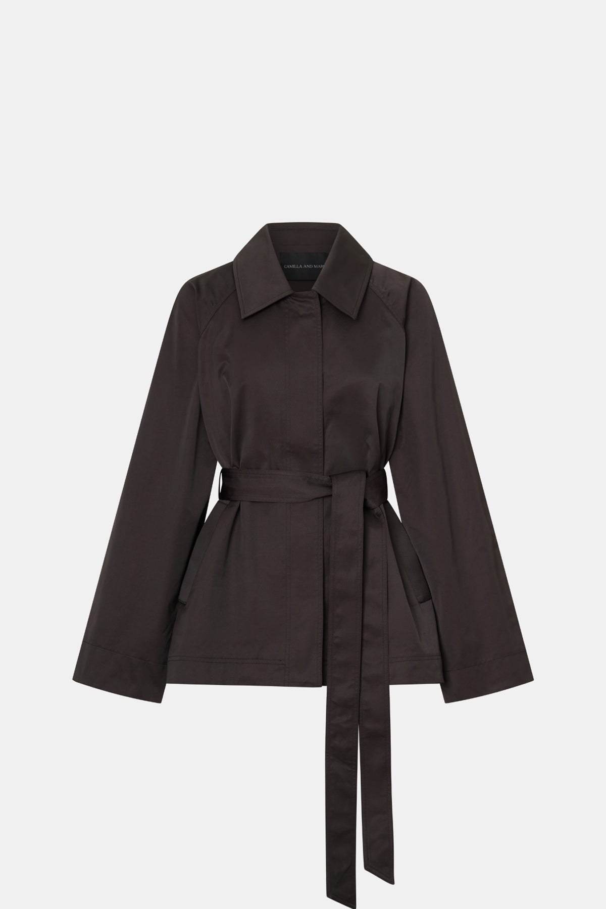 Camilla & Marc | Aidra Short Trench Coat - Hickory