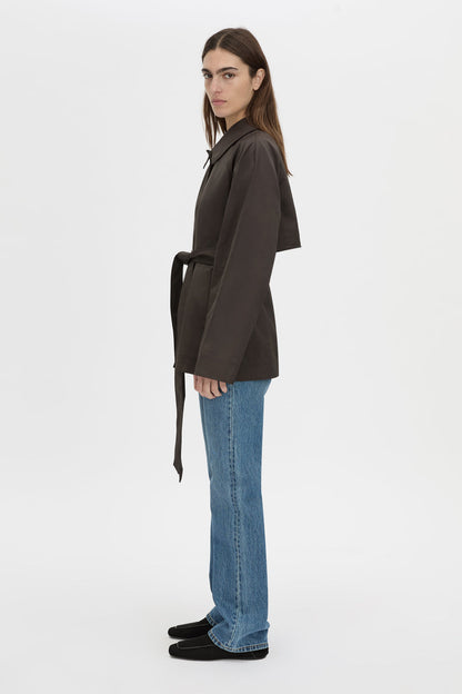 Camilla & Marc | Aidra Short Trench Coat - Hickory