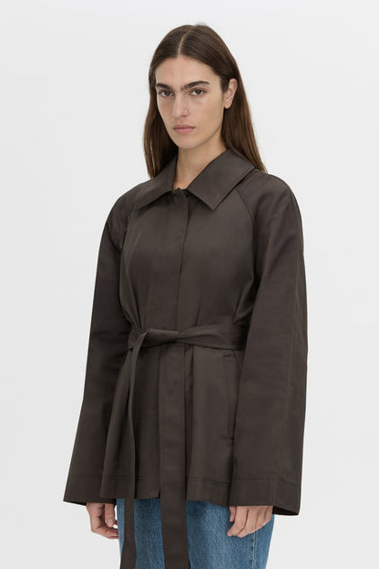 Camilla & Marc | Aidra Short Trench Coat - Hickory