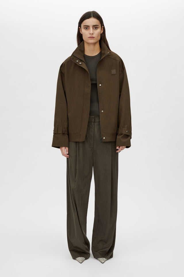 Camilla and Marc | Aileron Bomber Trench - Cypress