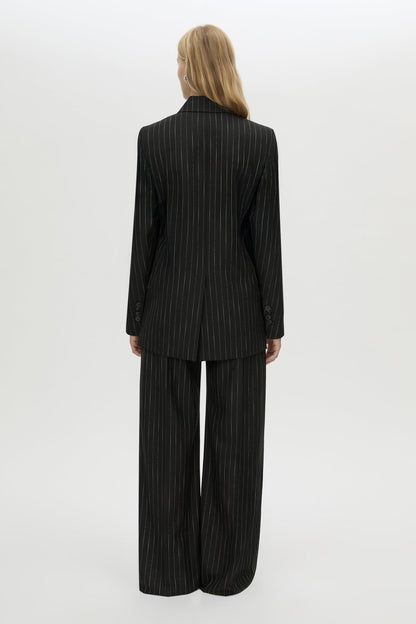 Camilla & Marc | Alvar Double Breasted Blazer - Black / White