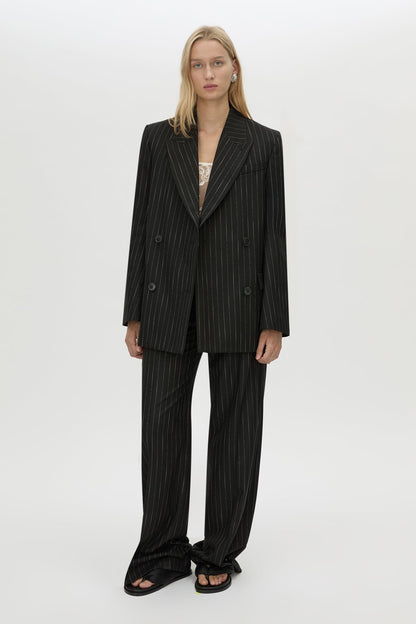 Camilla & Marc | Alvar Double Breasted Blazer - Black / White
