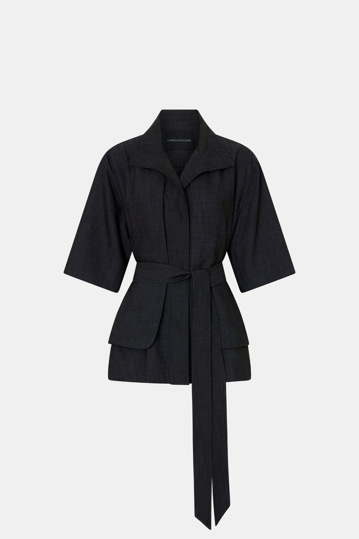 Camilla & Marc | Arlowe Short Sleeve Jacket - Denim Navy