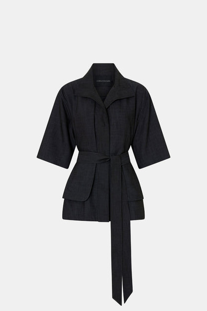 Camilla & Marc | Arlowe Short Sleeve Jacket - Denim Navy