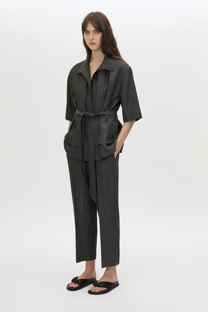 Camilla & Marc | Arlowe Short Sleeve Jacket - Denim Navy