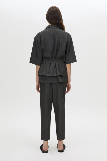 Camilla & Marc | Arlowe Short Sleeve Jacket - Denim Navy