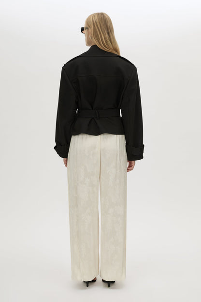 Camilla & Marc | Asena Short Trench - Black