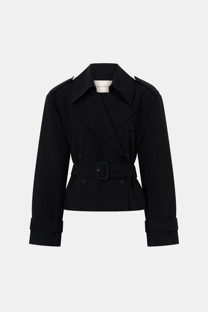 Camilla & Marc | Asena Short Trench - Black
