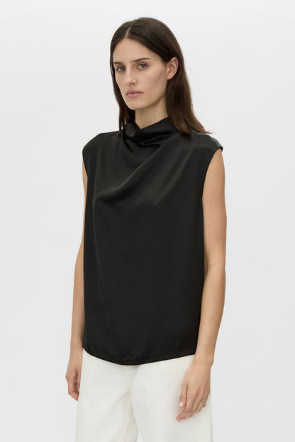 Camilla and Marc | Aviana Shell Top - Black