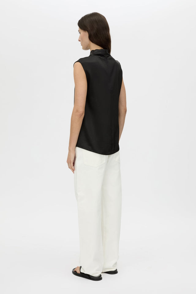 Camilla and Marc | Aviana Shell Top - Black