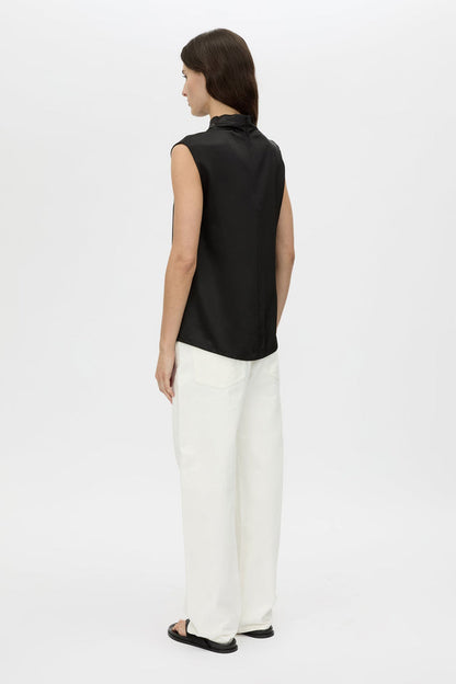Camilla and Marc | Aviana Shell Top - Black