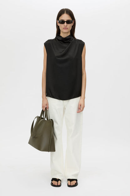 Camilla and Marc | Aviana Shell Top - Black