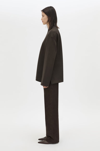 Camilla & Marc | Bessette Long Sleeve Top - Espresso