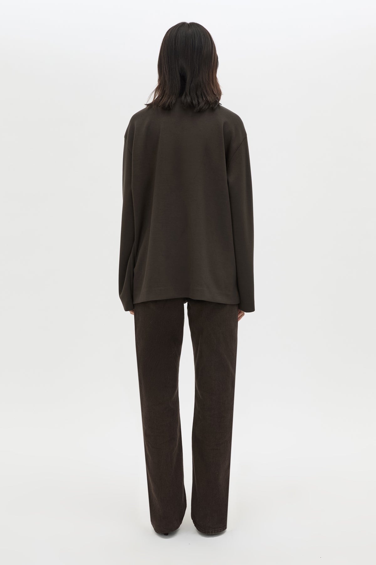 Camilla & Marc | Bessette Long Sleeve Top - Espresso