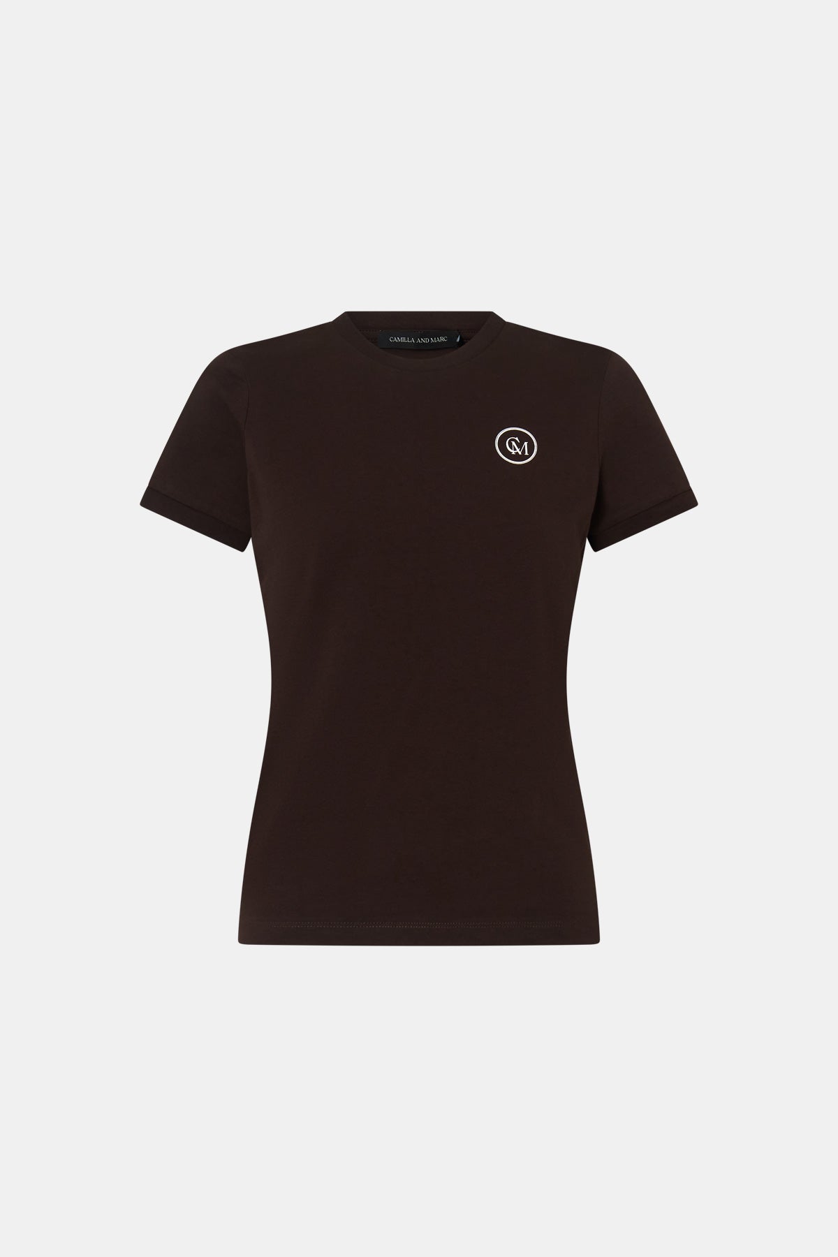 Camilla & Marc | Bonnie Fitted Graphic Tee - Espresso