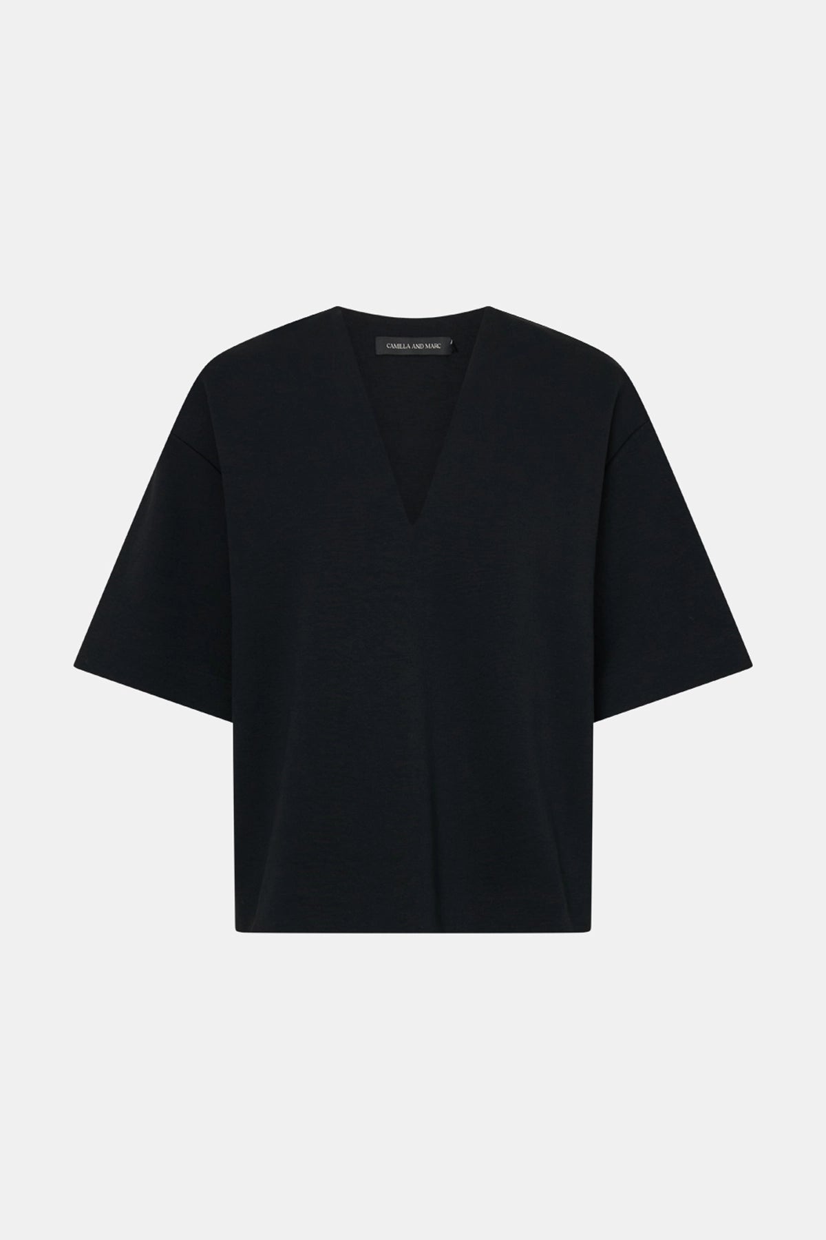 Camilla and Marc | Canova V Neck Tee - Black