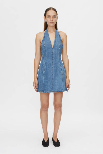 Camilla and Marc | Cascadia Denim Mini Dress - Classic Blue