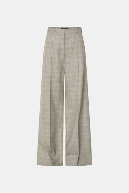 Camilla & Marc | Cassa Check Pant - Taupe Check