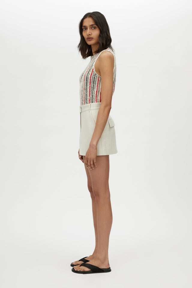 Camilla and Marc | Corbett Mini Skirt - Stone