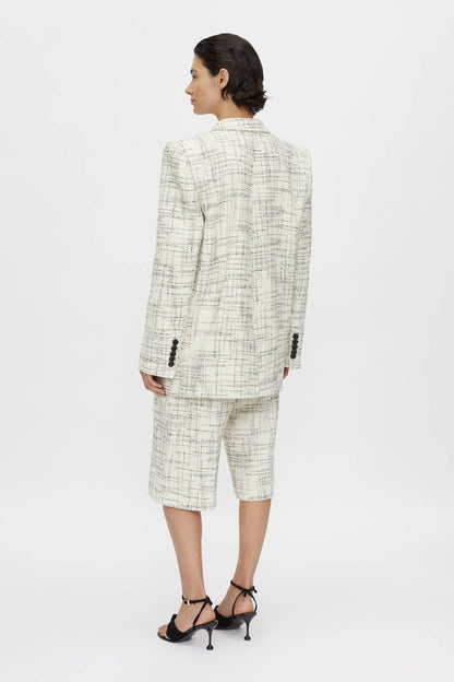 Camilla and Marc | Corvina Jacket - Cream Cross Hatch
