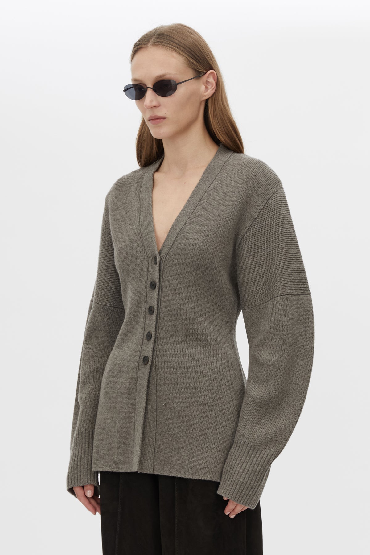 Camilla and Marc | Crawford Knit Cardigan - Squirrel