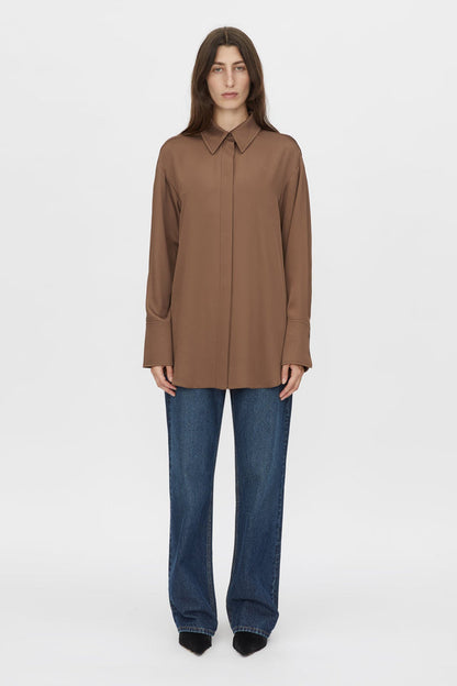 Camilla and Marc | Cyphre Shirt - Chestnut
