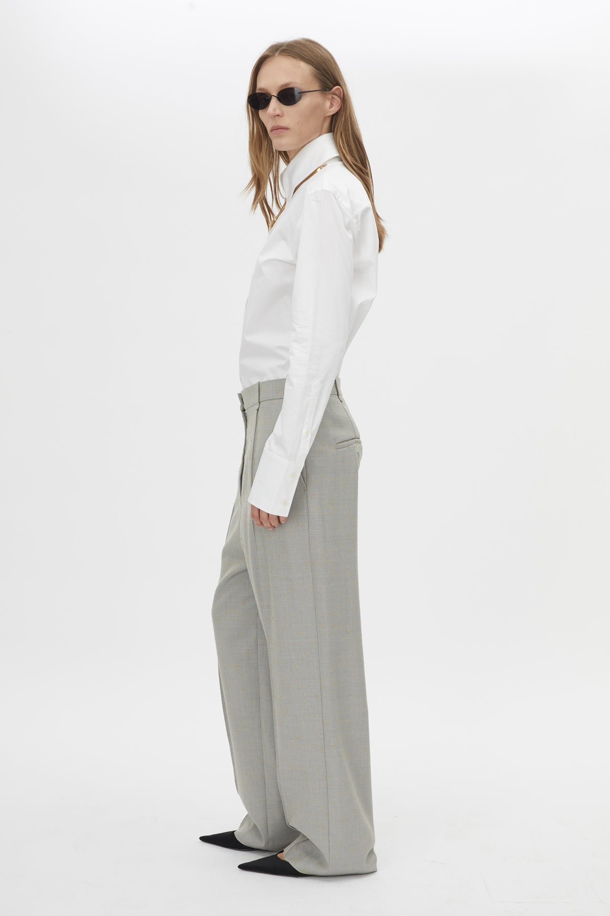 Camilla and Marc | Denis Long Sleeve Shirt - White