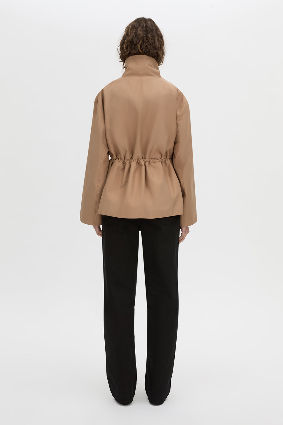 Camilla & Marc | Devon Soft Gathered Anorak - Rosewood